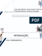 TEMPLATE APRESENTAÇÃO Intervenção