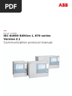 IEC 61850 Edition 1, 670 Series: Communication Protocol Manual