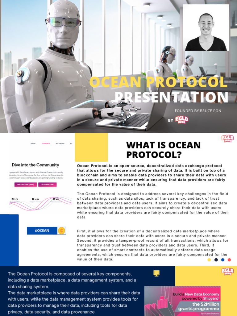 Ocean Protocol Data Marketplace Overview | PDF | Computing | Economies