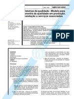 NBR 9002 - Sistema Da Qualidade (ISO 9002)