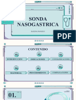 Sonda Nasogastrica: Karina Navarro