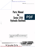 Hein Warner C14a PM 9308133 Parts Book