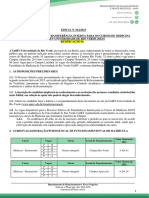 Edital 014 - Transferência Interna Medicina (Retificação 01)