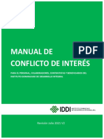 Manual Conflicto de Interés