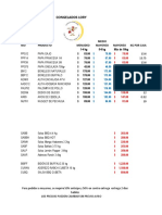 Lista Precios - Lory Marzo