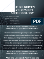 3a Feature Driven Development Methodology FDD