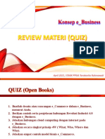 7 e Business Quiz