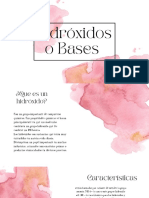 Hidroxidos o Bases