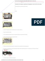 Cárter de Óleo - Rem. - Rec. Limpeza Do Plano de Vedacao e Aplicacao de Sigilante. Inclui Rem. - Rec. de Comp. Necess