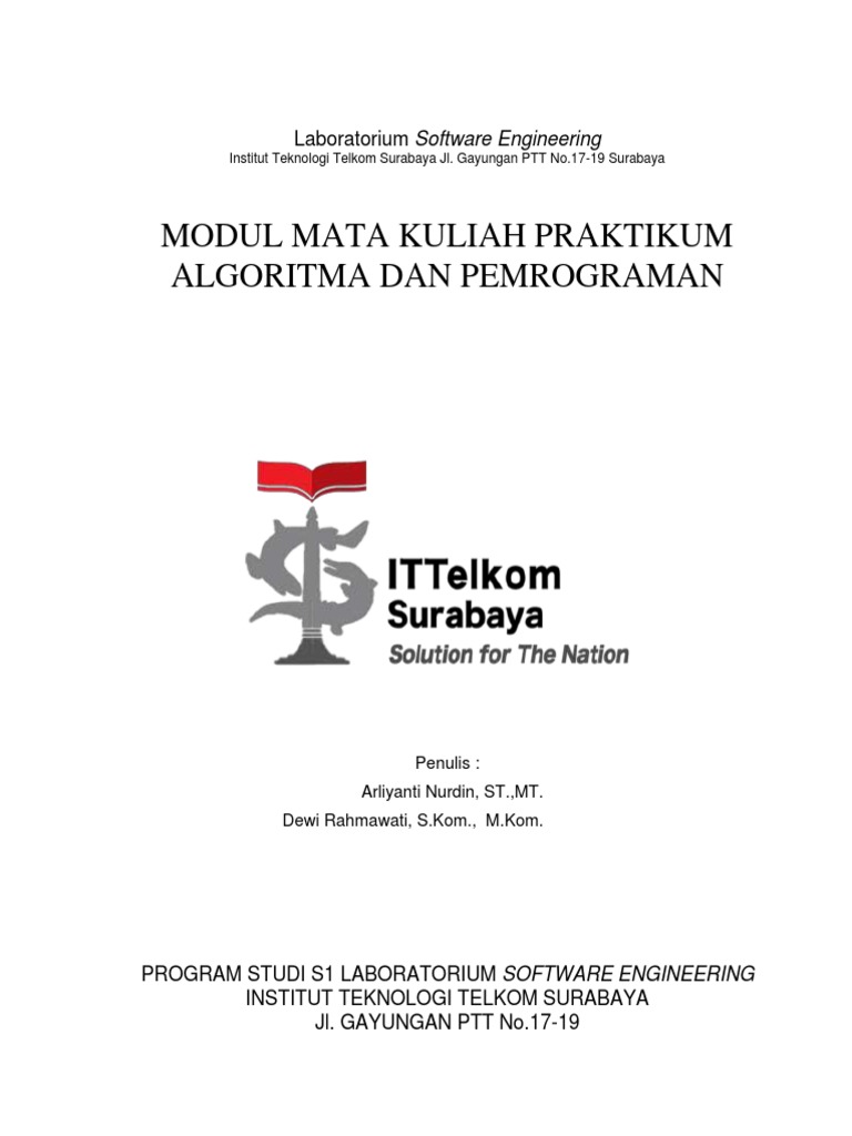 Modul Praktikum Algoritma Pemrograman | PDF