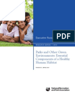 Parks and Other Green Environments