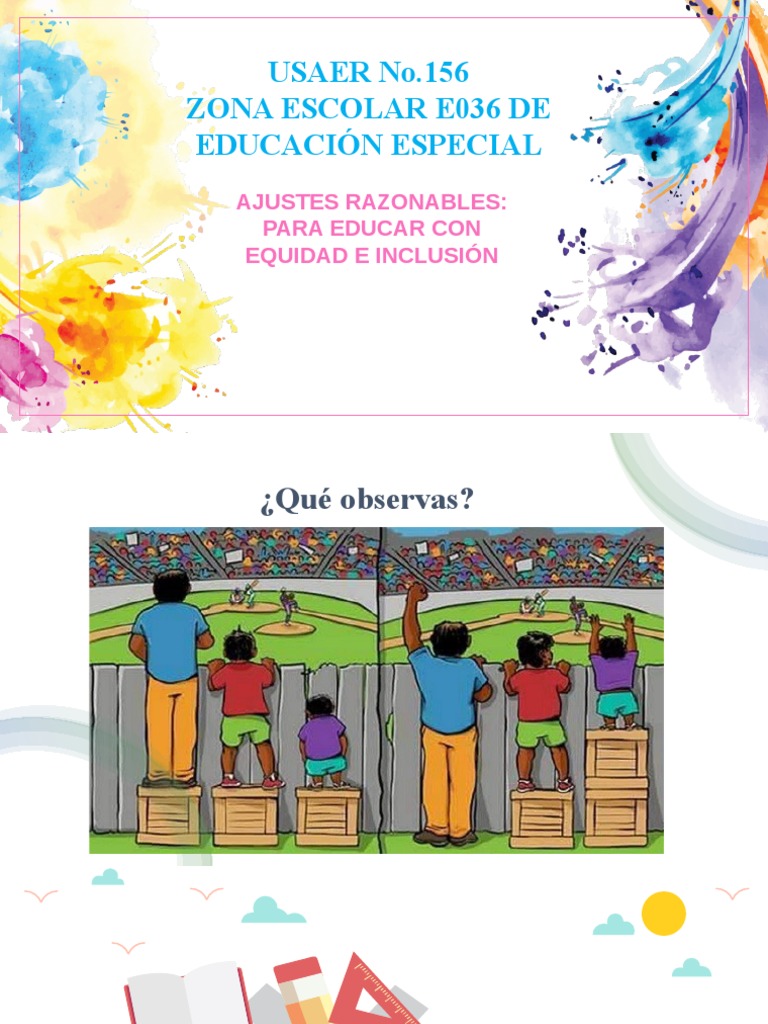 Ajustes Razonables en Educación Especial | PDF | Inclusión (Educación ...