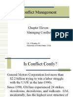 6.0 Conflict Management