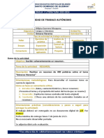 Ficha de Trabajo Autónomo 1 Redacción - Marlene Ramírez 2 B