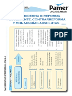 HU - Sem9 - Edad Moderna II Reforma Protestante, Contrarreforma y Monarquías Absolutas