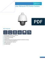 UNV IPC6634S-X33-VF 4MP 33X Lighthunter Network PTZ Dome Camera Datasheet V1.4-En
