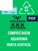 Ebook Compostagem, Aquaponia, Horta Vertical