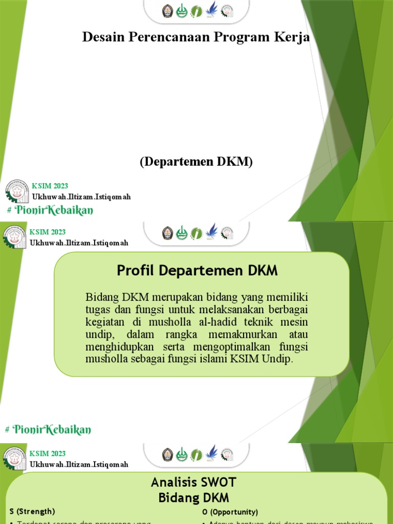Rencana Kerja DKM Musholla Al-Hadid | PDF