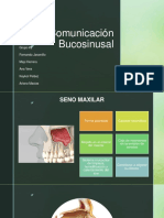 Comunicacion Bucosinusal Exposicion Grupal