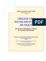 Schaeffner Origine Instruments Musique