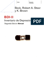 Inventario de Depresión de Beck