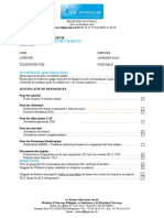 Liste Des Piã Ces - Dossier AAH (COVID-19)