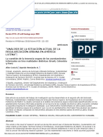 Revista INVI: "Análisis de La Situación Actual de La Regularización Urbana en América Latina"