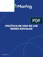 Política de Uso de Las Redes Sociales