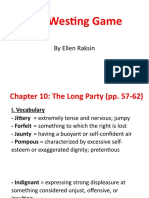 The Westing Game - Chapter 10 - The Long Party