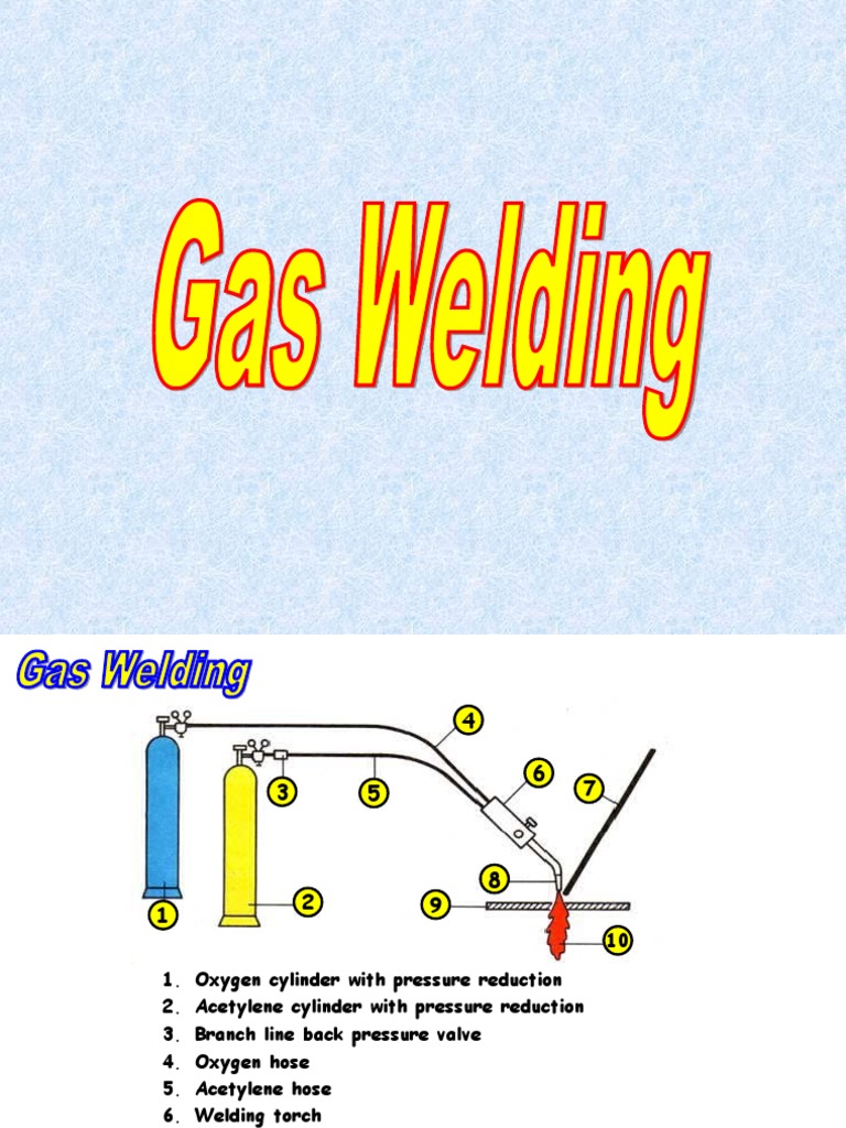 Gas Welding PDF Construction Welding