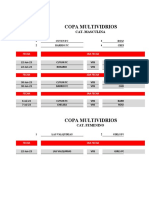 Calendario de Multividrios