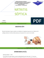 Artritis Septica DEFINITVO