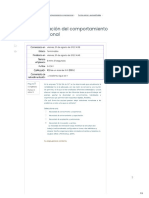 Administración Del Comportamiento Organizacional Examen Autocalificable 1