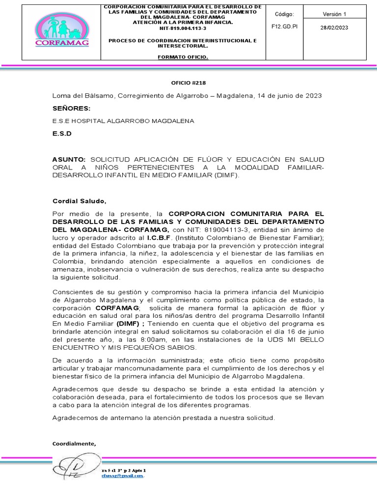 Oficio Comisaria PDF