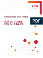 Architecture de Solutions (TEMPLATE)