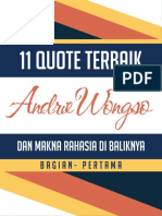 11 Quote Terbaik Andrie Wongso