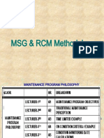 MSG & RCM