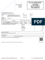 R.U.C #20546193242 Factura: 1 R.U.C Página 1/ Código Hash: Zuov3Wzxvsyedmi6Opkrjm3Y+La 20546193242-F001-00007054