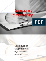 Chapter 5 Officers of Company (Cosec) (Law485)