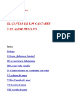 José Cárdenas Pallares - El Cantar de Los Cantares y El Amor Humano