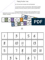 Missing Number Lines
