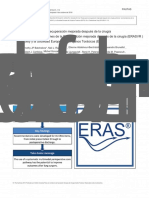 Eras Guidelines After Lung Surgery