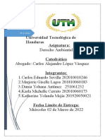 TAREA 1 II PARCIAL Procedimiento Administrativo de Licenciamiento Ambiental en Honduras"