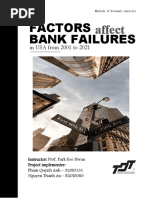 Factors Affect Bank Failure