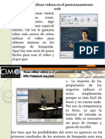 Como Utilizar Videos en El Posicionamiento Web