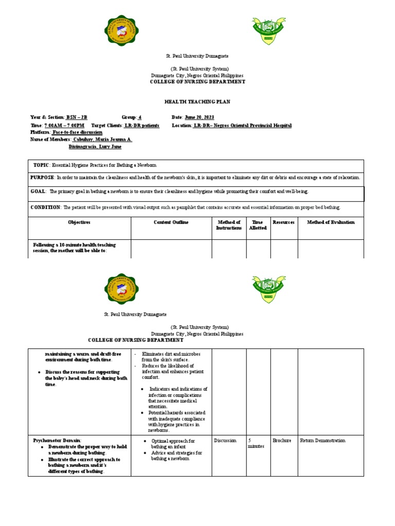 HTPBed Bathing PDF Hygiene Nursing