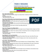 3 COUNTRIES CONSORTIUM 7D6N SINGAPORE MALAYSIA THAILAND 2023 (New Update)