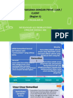 Menjalin Kerjasama Dengan Pihak Luar - 1