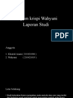 Bayam Krispi Wahyuni