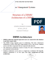 1.6 DBMS Architecture
